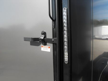 New Enclosed Trailer 7 x 14 Ramp 7' Interior 7K Charcoal 080 Polycore