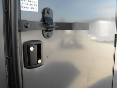 New Enclosed Trailer 7 x 14 Ramp 7' Interior 7K Charcoal 080 Polycore