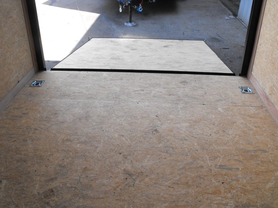 New Enclosed Trailer 7 x 14 Ramp 7' Interior 7K Silver 080 Polycore