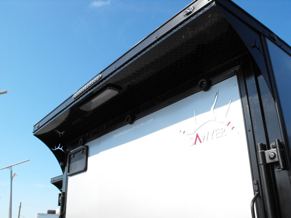 New Enclosed Trailer 7 x 14 Ramp 7' Interior 7K Silver 080 Polycore