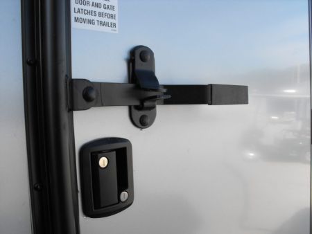 New Enclosed Trailer 7 x 14 Ramp 7' Interior 7K Silver 080 Polycore