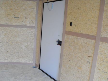 New Enclosed Trailer 7 x 14 Ramp 7' Interior 7K Charcoal 080 Polycore