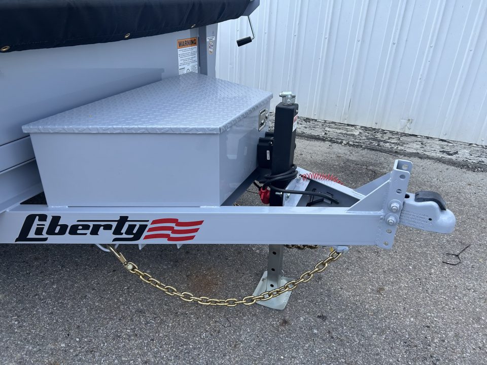 New 2027 Liberty 6 X 10 FT DUMP TRAILER W/ SPREAD GATE RAMPS AND TARP KIT 10K