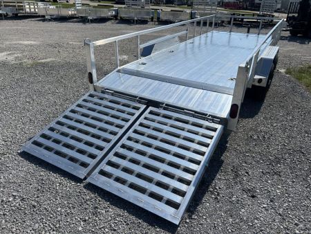 New 2027 Quality Steel and Aluminum 83"x20' HD Aluminum Landscape Utility Trailer