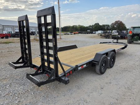New 2027 Load Trail 83X22 TANDEM 14K EQUIPMENT HAULER W/FULL TONGUE BOX & WIDE STANDUPS