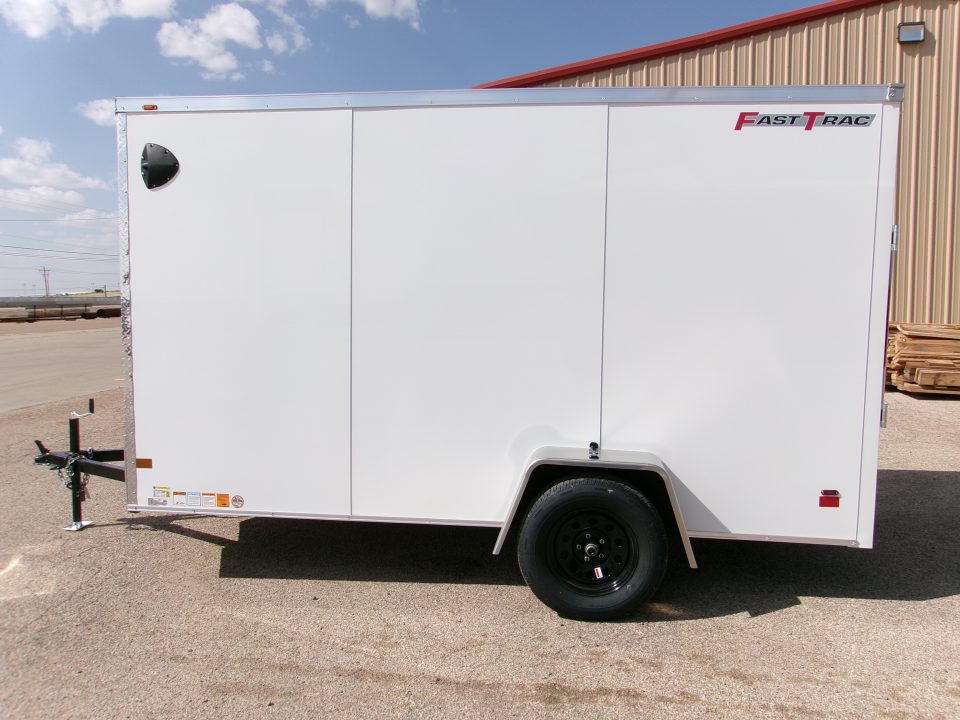 New 2027 Wells Cargo 6x12x6.5 Cargo w/ Ramp & SCREWLESS .080 Panels