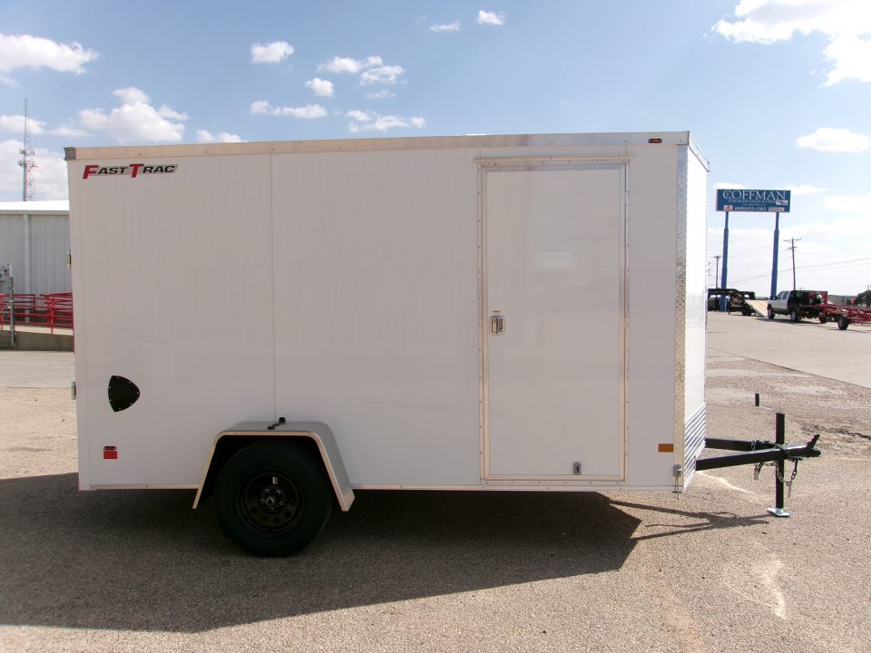 New 2027 Wells Cargo 6x12x6.5 Cargo w/ Ramp & SCREWLESS .080 Panels