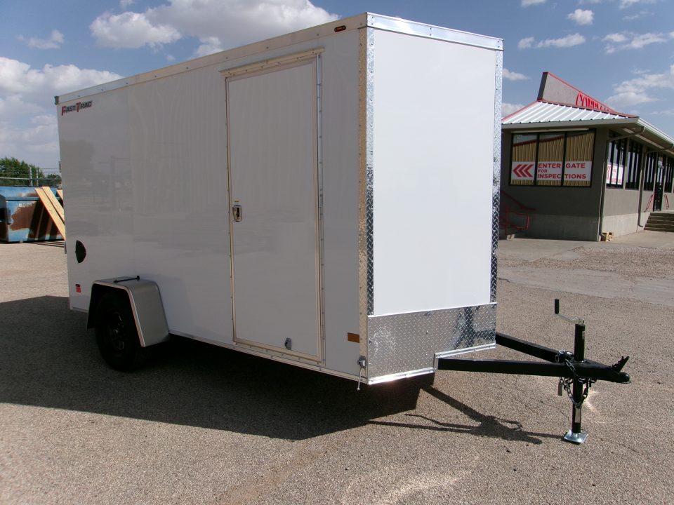 New 2027 Wells Cargo 6x12x6.5 Cargo w/ Ramp & SCREWLESS .080 Panels