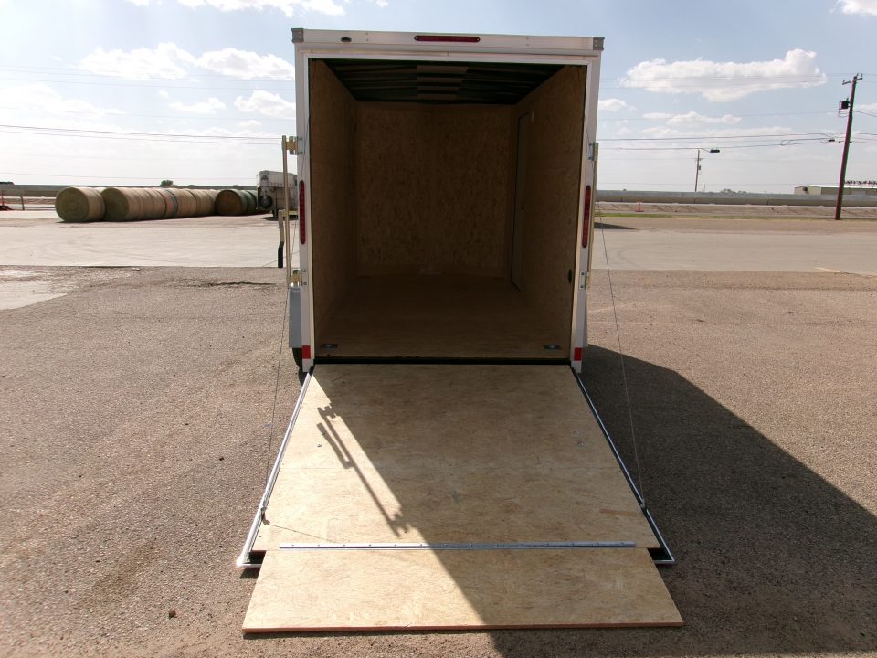 New 2027 Wells Cargo 6x12x6.5 Cargo w/ Ramp & SCREWLESS .080 Panels