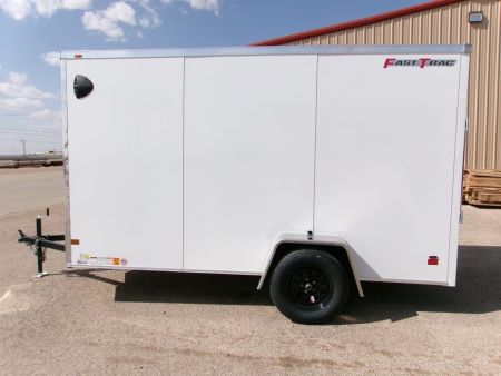 New 2027 Wells Cargo 6x12x6.5 Cargo w/ Ramp & SCREWLESS .080 Panels