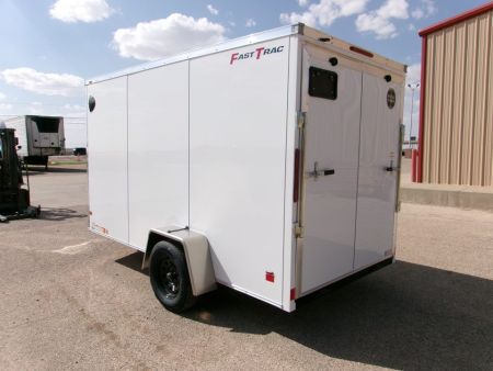 New 2027 Wells Cargo 6x12x6.5 Cargo w/ Ramp & SCREWLESS .080 Panels