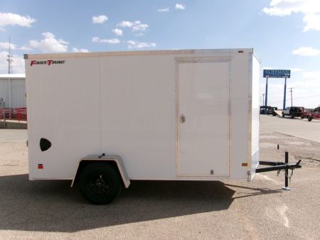 New 2027 Wells Cargo 6x12x6.5 Cargo w/ Ramp & SCREWLESS .080 Panels