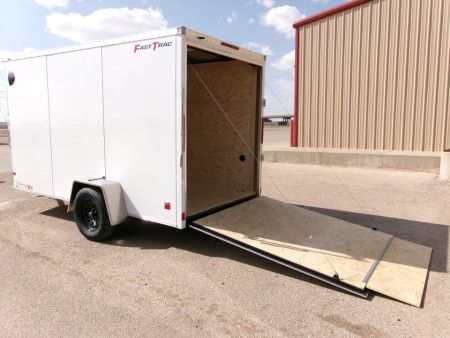 New 2027 Wells Cargo 6x12x6.5 Cargo w/ Ramp & SCREWLESS .080 Panels