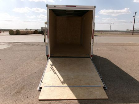 New 2027 Wells Cargo 6x12x6.5 Cargo w/ Ramp & SCREWLESS .080 Panels