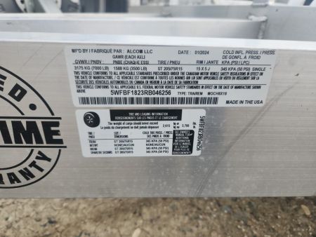Used 2024 Mission MOCH8X18 Utility Trailer