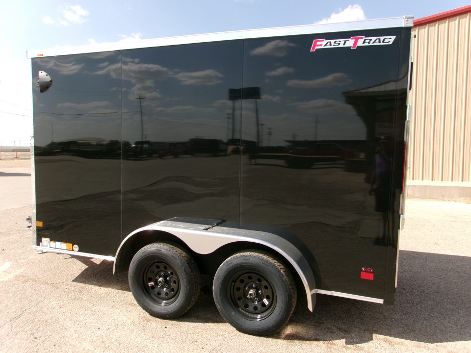 New 2027 Wells Cargo 6x12x6.5 Cargo w/ ramp & SCREWLESS .080 Panels