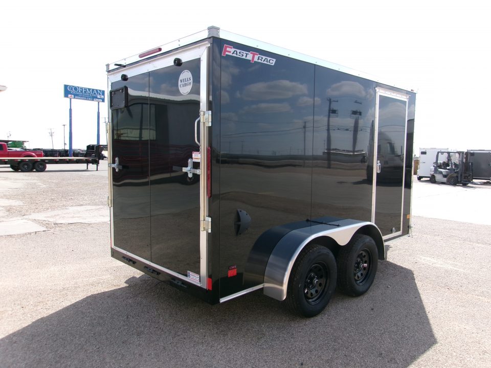 New 2027 Wells Cargo 6x12x6.5 Cargo w/ ramp & SCREWLESS .080 Panels