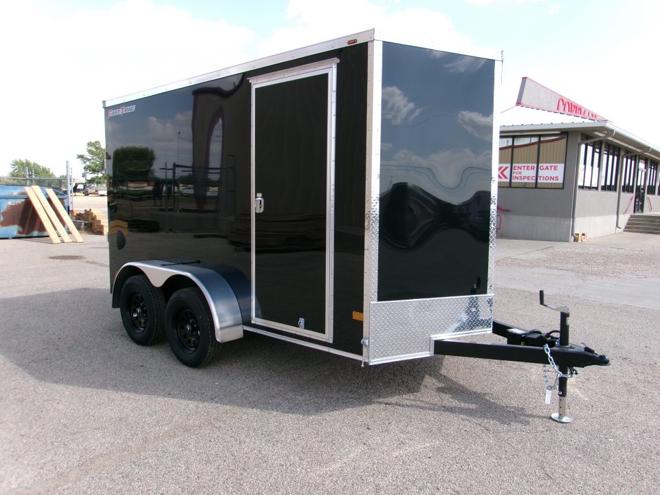 New 2027 Wells Cargo 6x12x6.5 Cargo w/ ramp & SCREWLESS .080 Panels