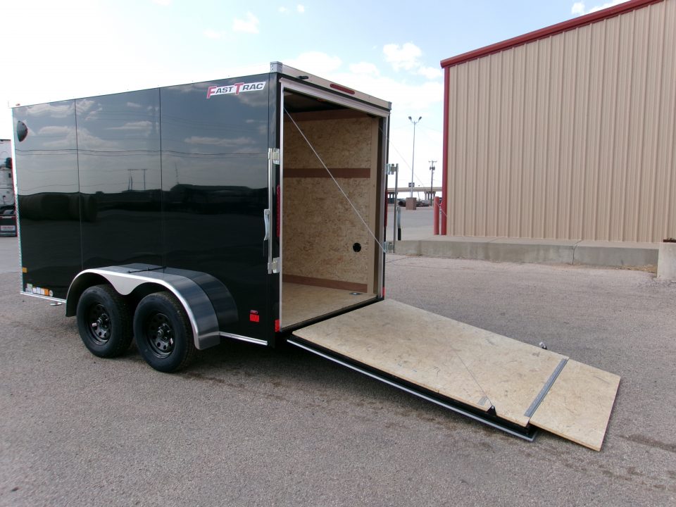 New 2027 Wells Cargo 6x12x6.5 Cargo w/ ramp & SCREWLESS .080 Panels