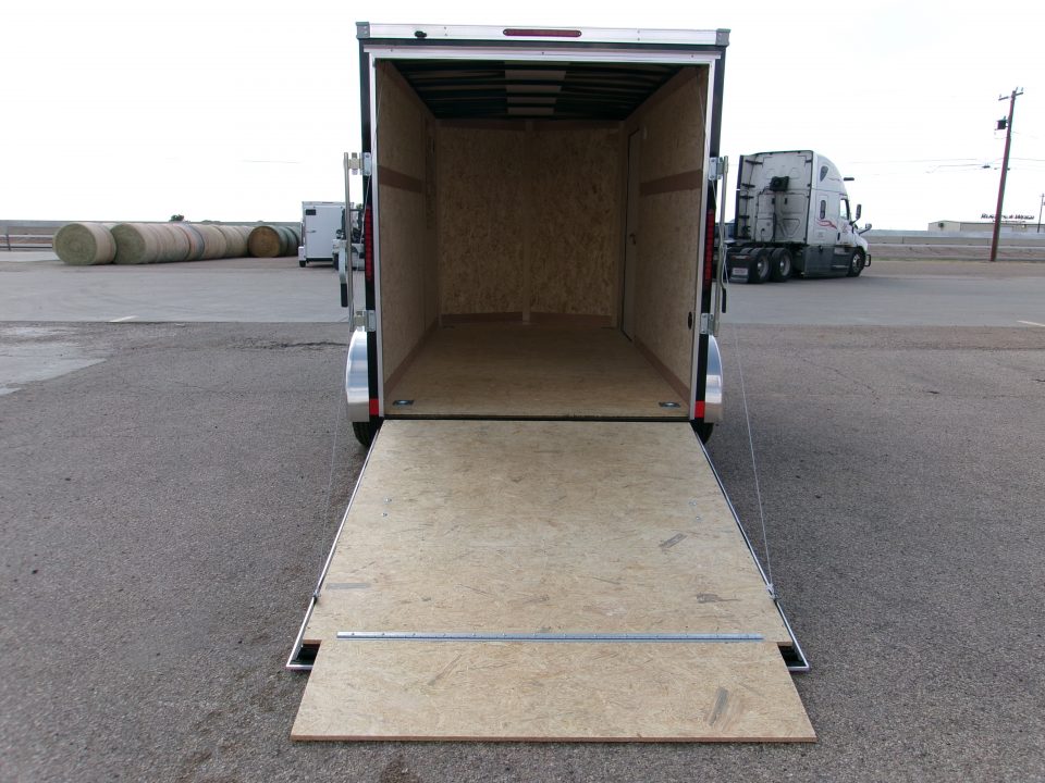 New 2027 Wells Cargo 6x12x6.5 Cargo w/ ramp & SCREWLESS .080 Panels