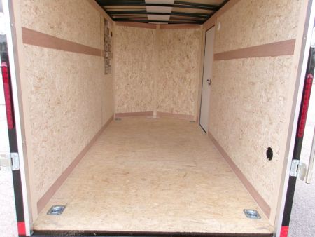 New 2027 Wells Cargo 6x12x6.5 Cargo w/ ramp & SCREWLESS .080 Panels