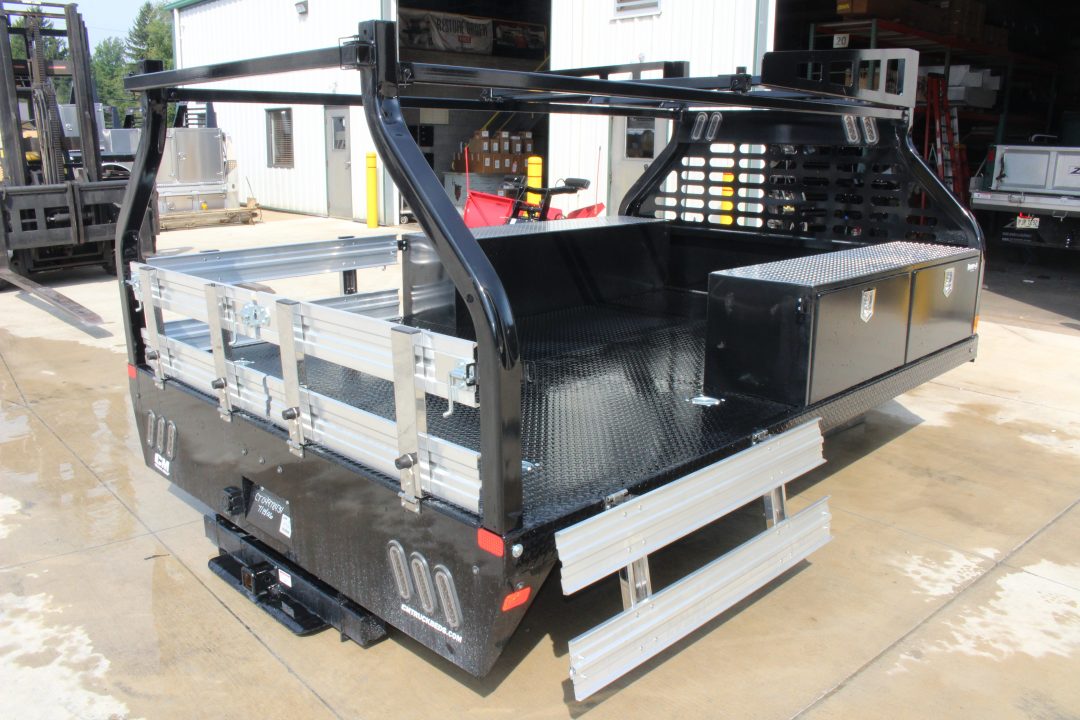 New 2027 CM Truck Beds 8' x 11.4' Steel Contractor Body Truck Bed -- 84" C.A.