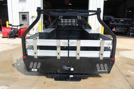 New 2027 CM Truck Beds 8' x 11.4' Steel Contractor Body Truck Bed -- 84" C.A.