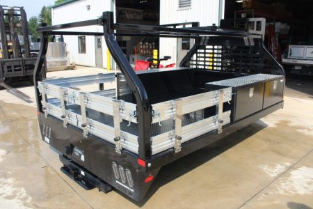 New 2027 CM Truck Beds 8' x 11.4' Steel Contractor Body Truck Bed -- 84" C.A.