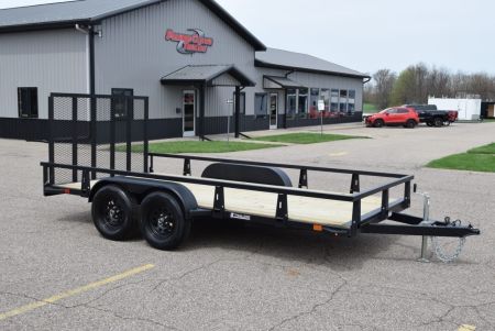 New 2027 HTC 7x14 7K Utility Trailer