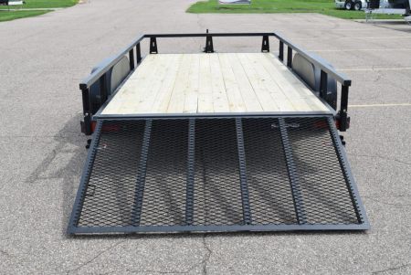 New 2027 HTC 7x14 7K Utility Trailer