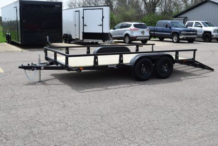 New 2027 HTC 7x14 7K Utility Trailer
