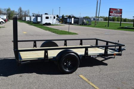 New 2027 HTC 6x12 Utility Trailer
