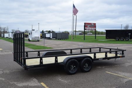 New 2027 HTC 7x18 7K Utility Trailer