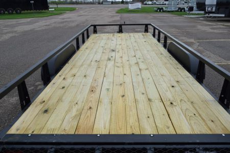 New 2027 HTC 7x18 7K Utility Trailer