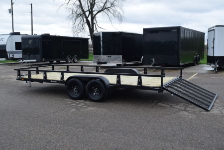 New 2027 HTC 7x18 7K Utility Trailer