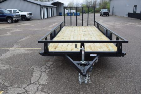 New 2027 HTC 7x18 7K Utility Trailer