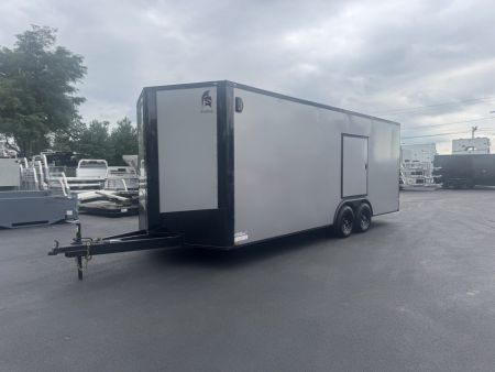 New 2027 Spartan Cargo SP8.5X22TA Cargo / Enclosed Trailer *SILVER W/ BLACKOUT