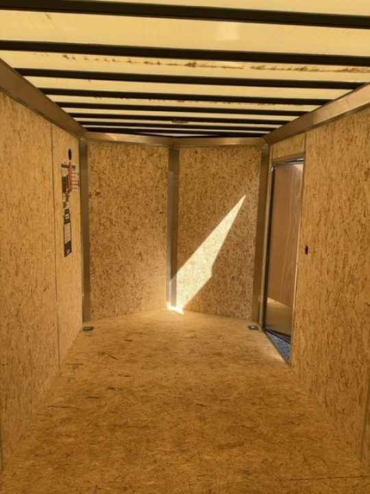 New 2027 Formula Trailers 7X16 CONQUEST SE FLAT TOP SLOPED VNOSE 7K W/RAMP