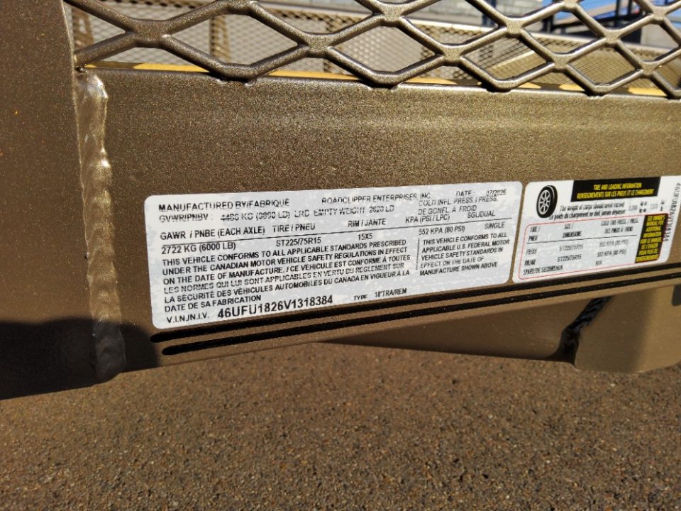 New 2027 Diamond C Trailers TUT Utility Trailer