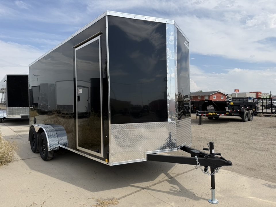 New 2027 Formula Trailers 7X16 CONQUEST SE FLAT TOP SLOPED VNOSE 7K