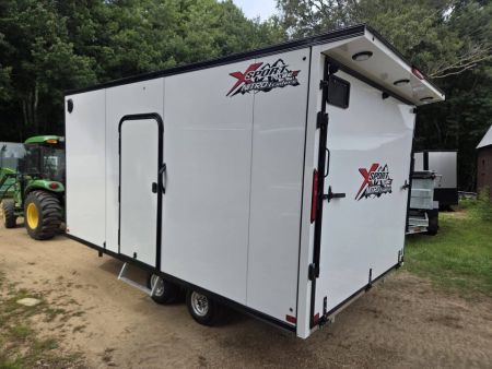 New 2027 Nitro 101x14 box snowmobile trailer with upgrades Snowmobile Trailer