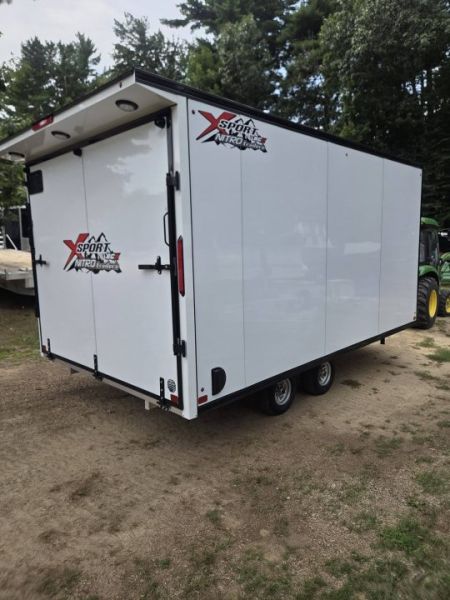 New 2027 Nitro 101x14 box snowmobile trailer with upgrades Snowmobile Trailer