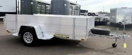 New 2027 Aluma 63X10 Utility Trailer