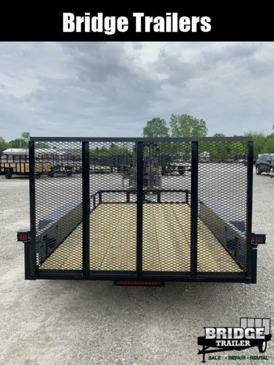 New 2027 AMO AL12TB (76" X 12') 7K Landscape Utility Trailer