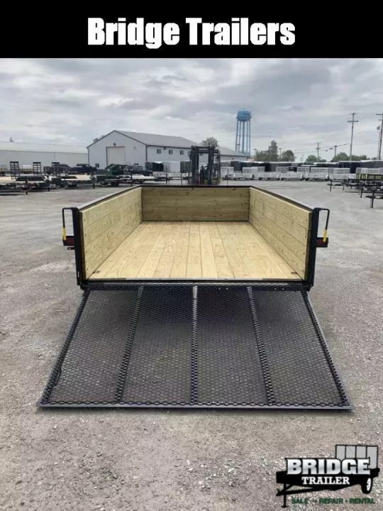 New 2027 AMO A9612XWG (82" x 12') 2.9K Highside Utility Trailer