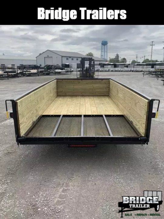 New 2027 AMO A9612XWG (82" x 12') 2.9K Highside Utility Trailer