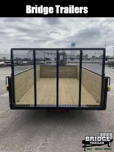 New 2027 AMO A9612XWG (82" x 12') 2.9K Highside Utility Trailer