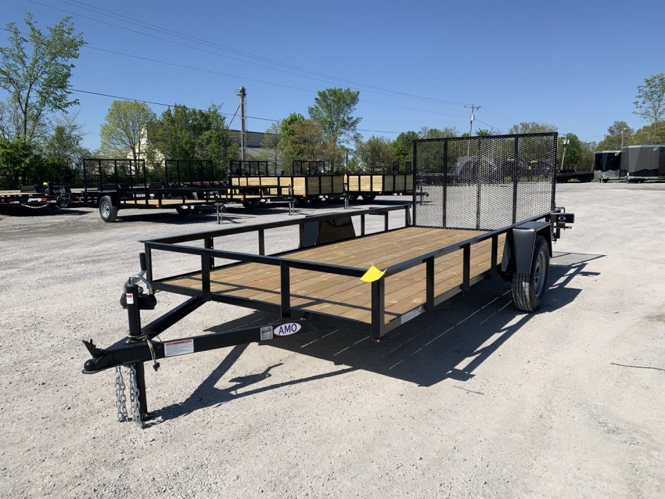 New 2027 AMO A614G (76" x 14') 2.9K Standard Utility Trailer