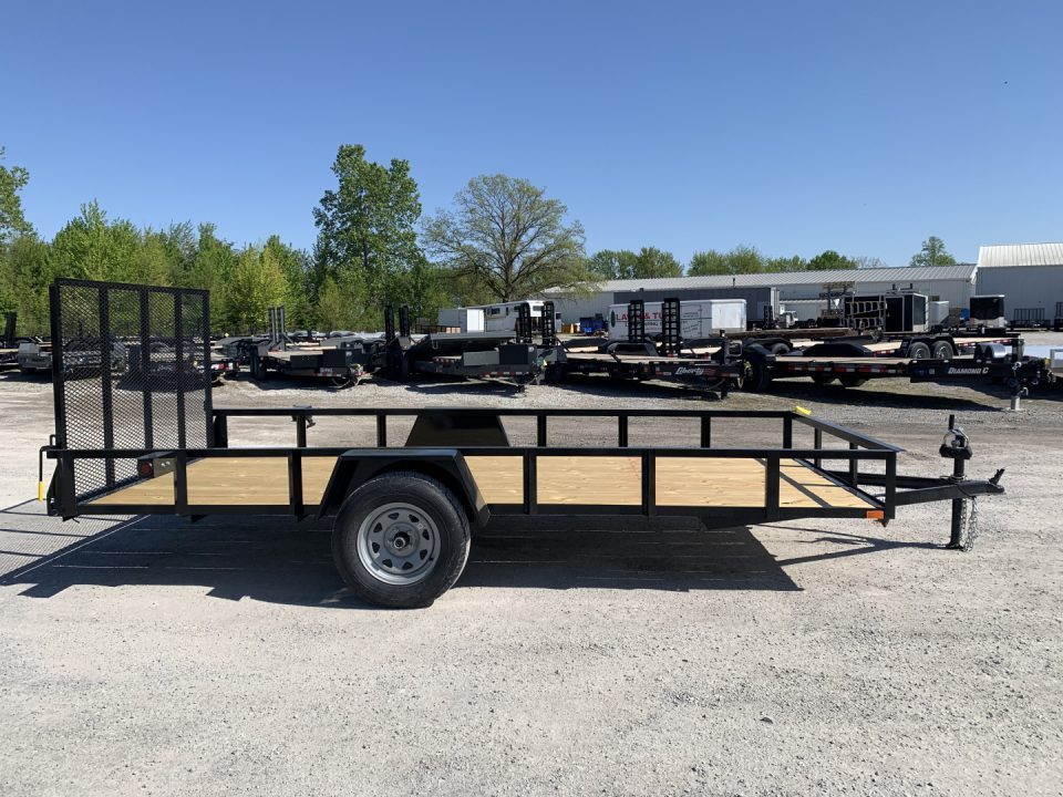 New 2027 AMO A614G (76" x 14') 2.9K Standard Utility Trailer