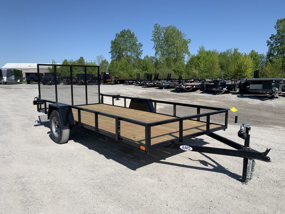 New 2027 AMO A614G (76" x 14') 2.9K Standard Utility Trailer